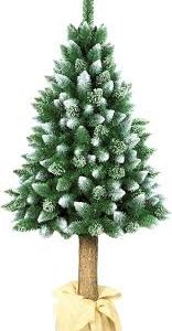 Sapin de Noël Artificiel Naturel Plastique 160 cm - Éclat et Élégance