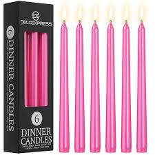 Bougies Effilées Coulantes - Lot de Décoration Élégante