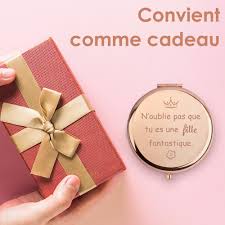 Miroir Cadeau Idéal pour les Adolescents lors de la Communion ou Baptême