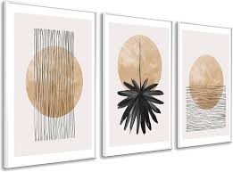 Tableaux Triptyques Minimaliste - Élégance et Modernité