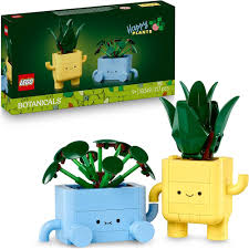 Décorations LEGO Plantes Souriantes - Créez une Ambiance Joyeuse