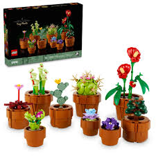 Collection Décoration Carnivore LEGO : Plantes Souriantes