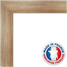 Cadre Photo Sur Mesure Naturel Largeur - Élégance et Personnalisation