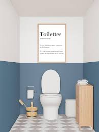Affiche Toilette : Décoration Originale pour un Espace Unique