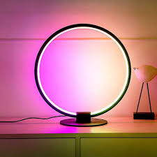 Lampe Ronde Intelligente JDKC pour un Anniversaire Lumineux