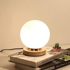 Lampe Ronde Minimaliste pour Éclairage Ambiance