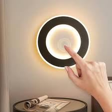 Lampe Ronde Intensité Interrupteur Veilleuse Éclairage 3000K 6000K