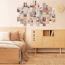 Collage Mural Vintage Esthétique - Parfait pour Décorer Votre Chambre