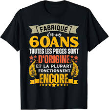 Cadeau drôle pour le 60ème anniversaire d'un homme