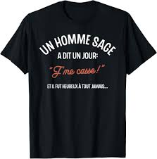 T-Shirt Sarcastique pour Cadeau de Départ d'un Collègue
