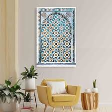 Tableau Oriental Porte Mosaïque : Élégance et Charme