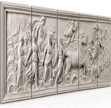Runa Art Peinture Antique Bas Relief - Éclairez vos murs avec élégance