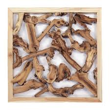 Tableau Relief CREEDWOOD : Élégance Naturelle pour Votre Mur