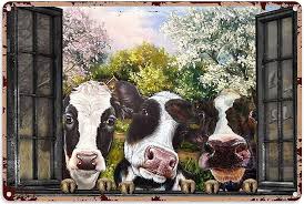 Plaque Décorative Vintage Chic en Métal - Élégance pour Votre Mur