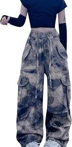 Pantalon Élastique Adolescente Confortable Streetwear - Parfait pour les Ado Fille