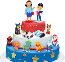 Figurines Décorations Patrouille d'Anniversaire - L'Essentiel pour une Fête Inoubliable