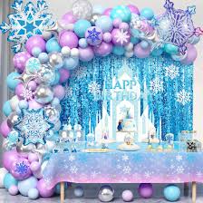 Décoration Anniversaire Princesse: Magie de la Reine des Neiges