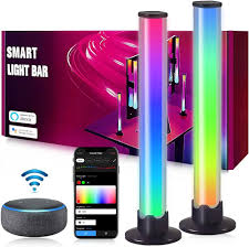 Lampe Alexa avec Rétroéclairage Contrôlable pour une Décoration Éclatante