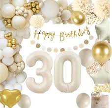 Décoration d'anniversaire unique pour célébrer les 30 ans