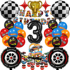 Ensemble de Décoration Anniversaire Hot Wheels - Fête Inoubliable