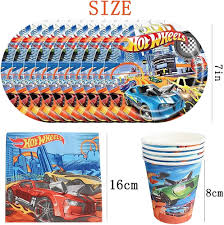 Décorations d'Anniversaire Hot Wheels pour une Fête Inoubliable