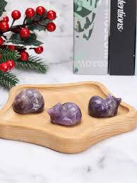 Figurine Décoratif Améthyste Véritable - Élégance Naturelle pour Votre Intérieur