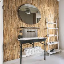 Revêtement Mural Recyclé Naturel Vintage - Élégance Écologique pour Votre Intérieur