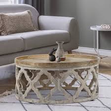 WOMO DESIGN Orientale Naturel DAppoint Décorative - Élégance pour votre table basse