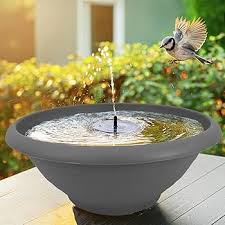 Fontaine Solaire Extérieure de Jardin - Élégance et Sérénité