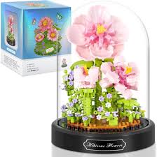 Bouquet de Fleurs d'Hibiscus LEGO - Un Éclat Tropical pour Votre Décor