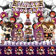 Kit de décoration d'anniversaire Harry Potter – Miazcww
