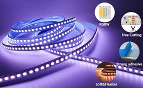 Ruban LED RGBW Tesfish 12V - Éclairez votre espace avec style