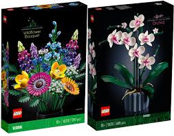Bouquet d'Orchidées et Fleurs Sauvages - LEGO Flower Inspiration