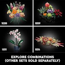 LEGO Artificielles Décoration Saint Valentin Créative - Fleurs LEGO