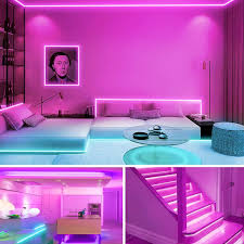 Lumière d'ambiance Bluetooth multicolore pour votre chambre