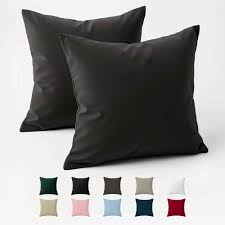 Taie Oreiller 80x80 Coton Renforcé - Confort et Élégance