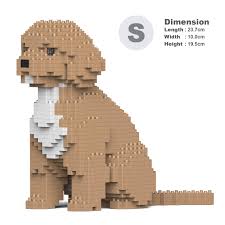 Construisez votre Cockapoo avec JEKCA - Animaux en Blocs de Plastique