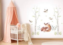 Sticker Animaux Feuilles - L'accessoire parfait pour la chambre