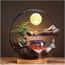 Fontaine à Eau Décoration Intérieur en Céramique