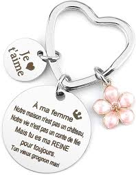 Cadeau Original pour Sa Copine : ZKIUOA Amoureux Valentin