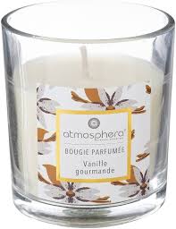 Bougie Parfumée Vanille Gourmande – Atmosphera