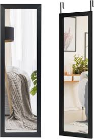 Miroir de porte RELAX4LIFE Suspendu Crochets Suspension Longueur