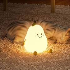 Lampe de nuit colorée en silicone PWRF