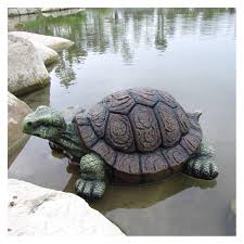 Sculpture Tortue Décoration Extérieure - Élégance et Charme