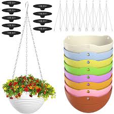 Pot Suspendu en Plastique pour une Décoration Élégante