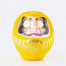 Amulette Japonaise Daruma en Papier - Porte-Bonheur Traditionnel
