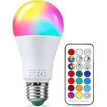 Lampe Changeante Couleurs avec Télécommande Infrarouge