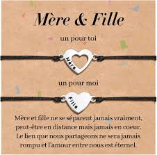 Bracelet Anniversaire Original CheersLife - Le Cadeau Parfait pour Mère et Fille