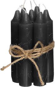 Bougies Noires Confortables pour une Ambiance Élégante