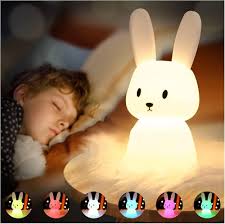 SOLIDEE Veilleuse Rechargeable pour Enfants - Décoration d'Anniversaire